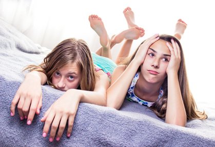 Dívky v pubertě Dívky v pubertě