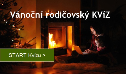 Vánoční kvíz pro rodiče.