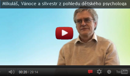 Mikuláš, Vánoce a&nbsp;silvestr z&nbsp;pohledu dětského psychologa Václava Mertina