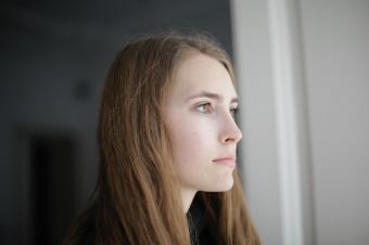 Žena v psychické nepohodě Žena v psychické nepohodě