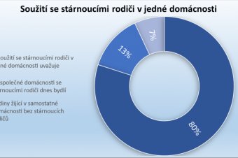 Senioři jako členové domácnosti