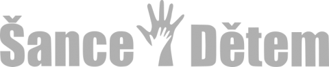 Šedé logo na transparentním pozadí